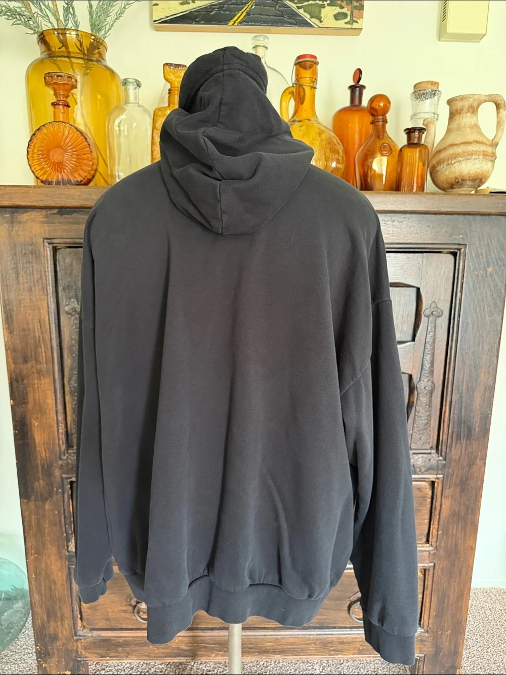 THE NORTH FACE MEN'S EVOLUTION SIMPLE DOME OVERSIZED HOODIE