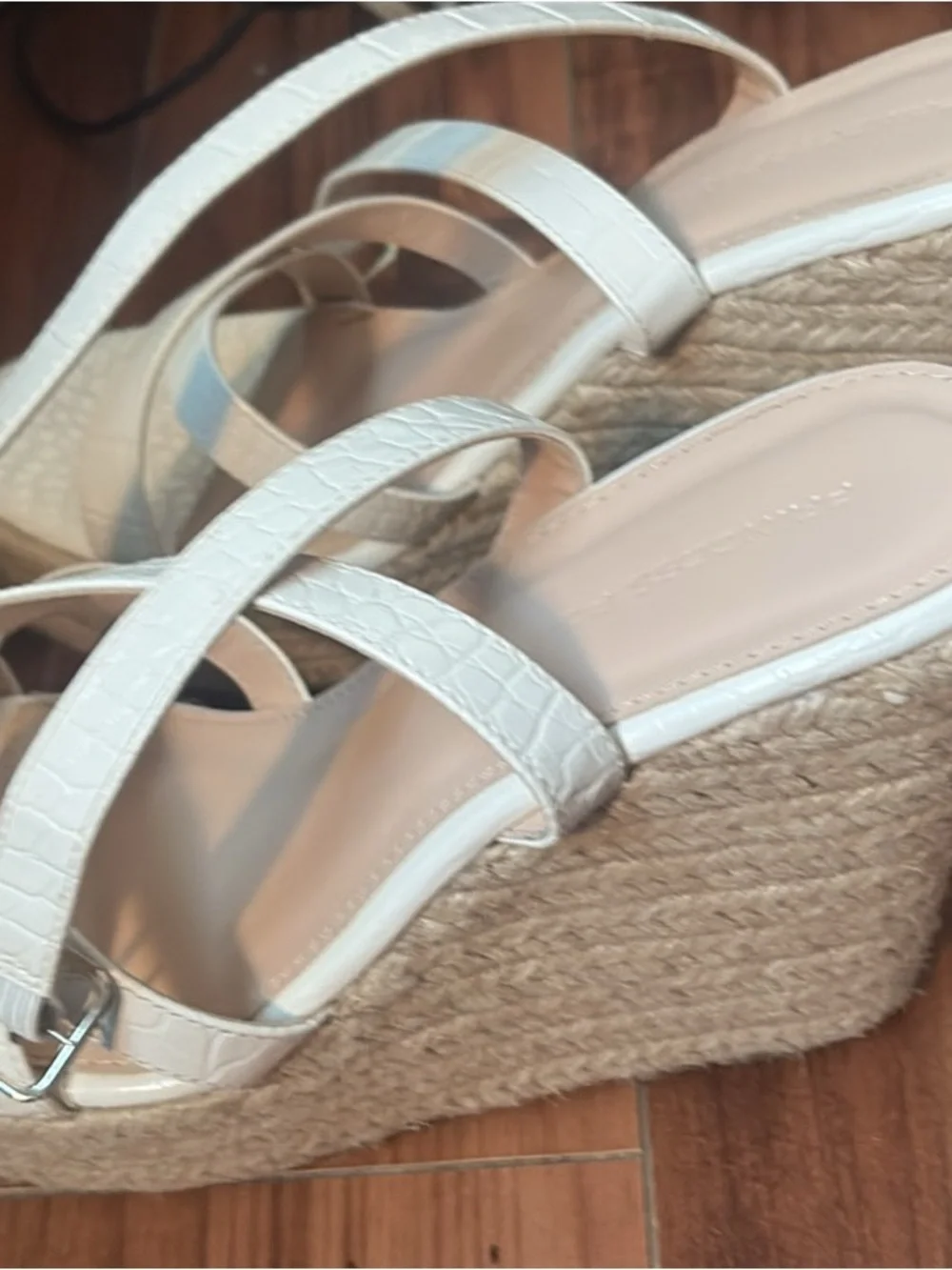 Princess Polly cream strappy