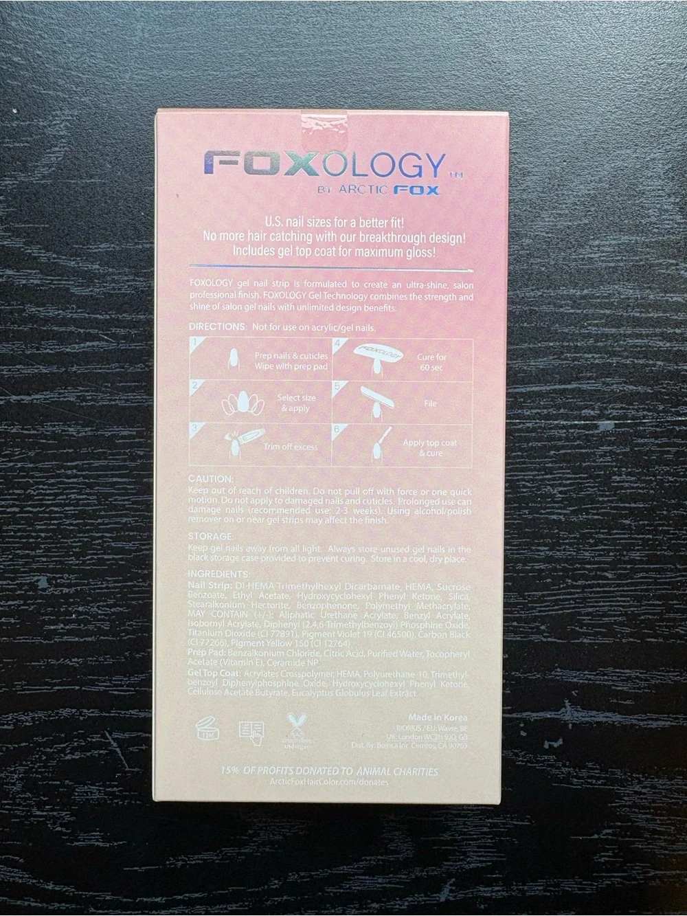 Arctic Fox foxology gel