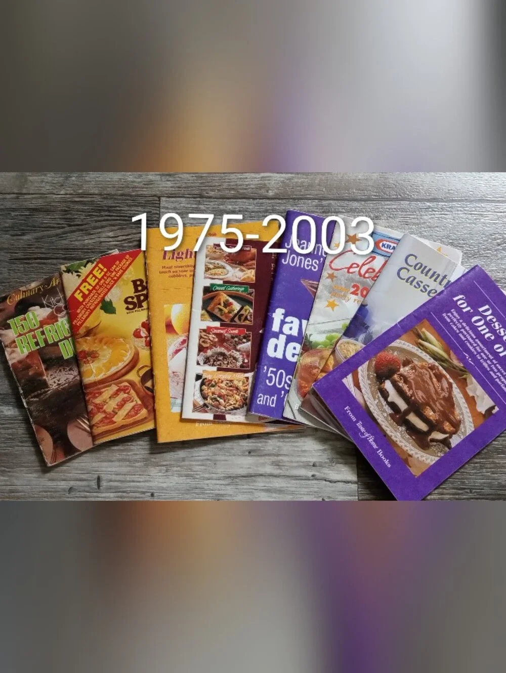 Vtg Lot Of 8 Cookbook Pamphlets
