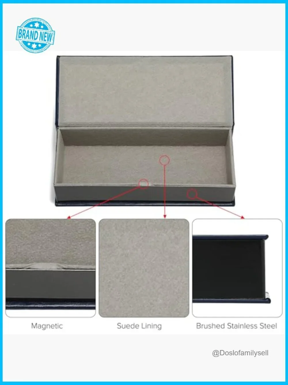 Book-like Hard Shell Glasses Case with Carrying Strap Soft Sunglasses Pouch