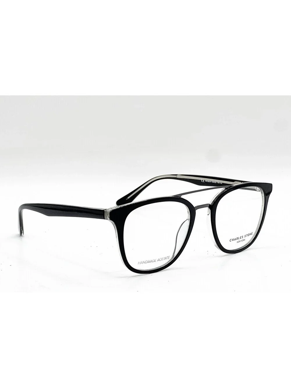Charles Stone New York Ny30014 C2 Black Authentic Eyeglasses 50-20-145