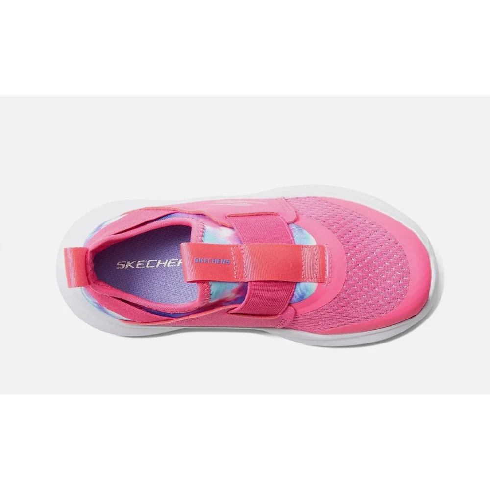 Skechers Kids Girls Skech Fast-Surprise Groove Sneaker, Hot Pink/Multi, Size 8.0