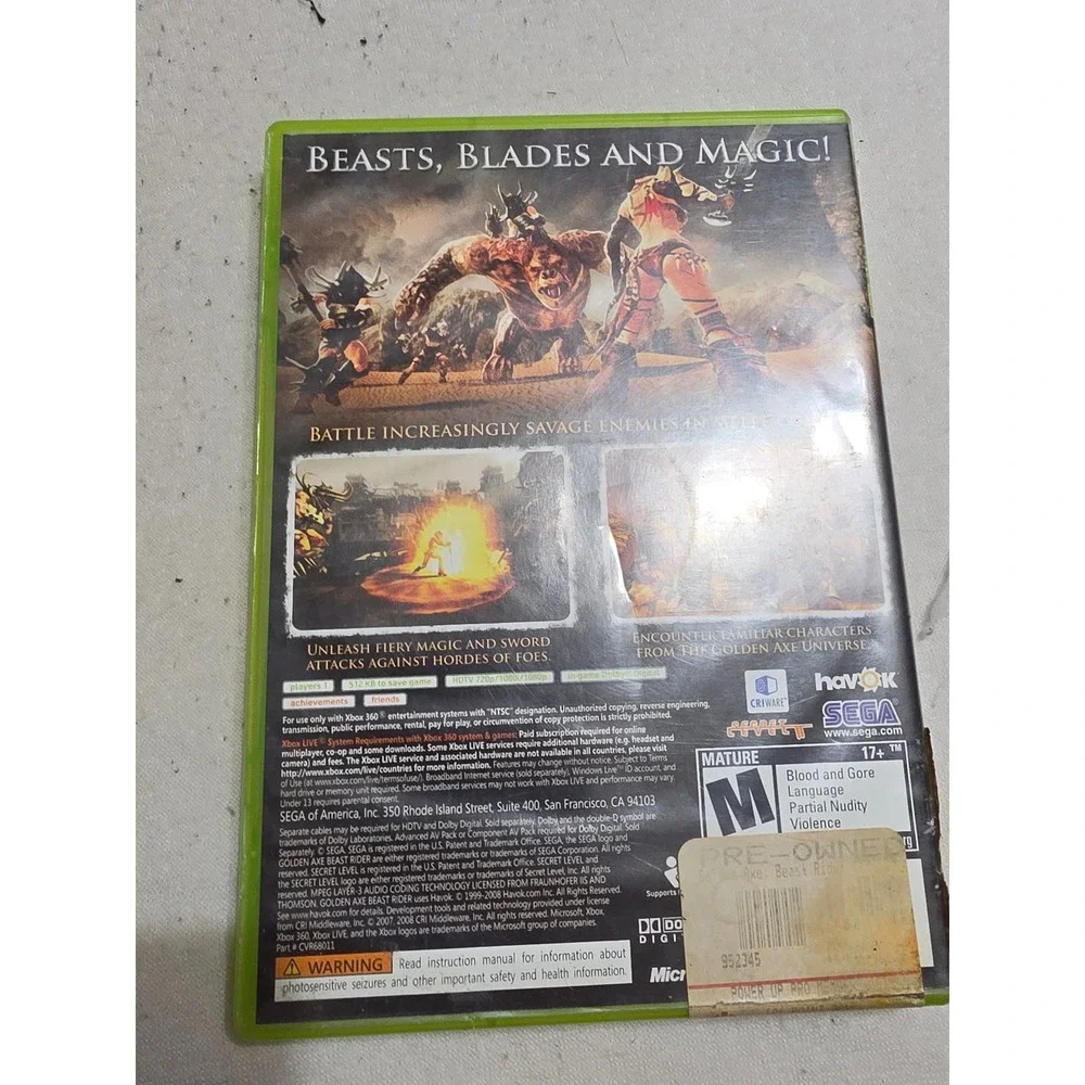 Sega golden axe