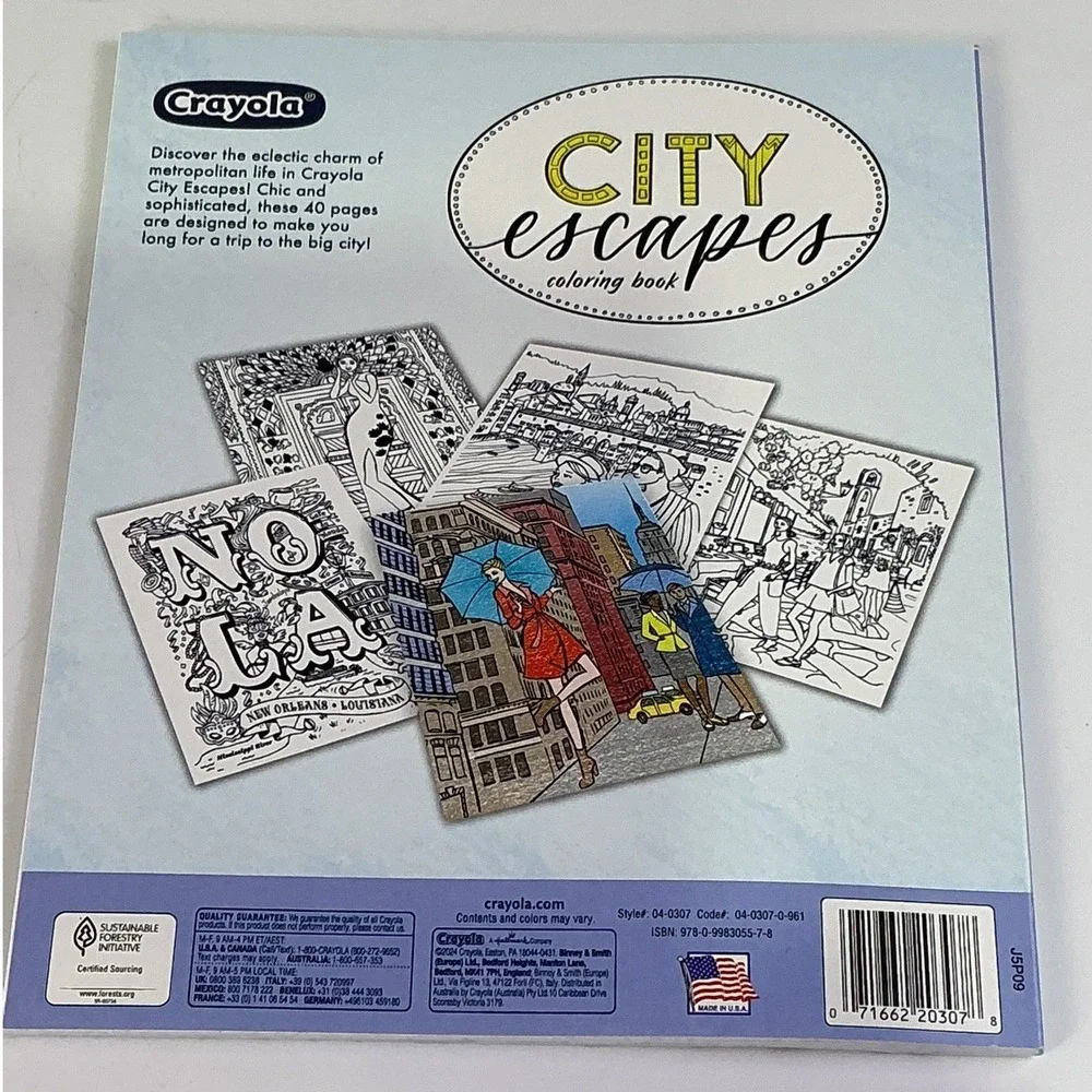 Crayola city escapes