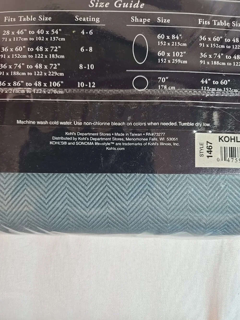 N/A sonoma microfiber