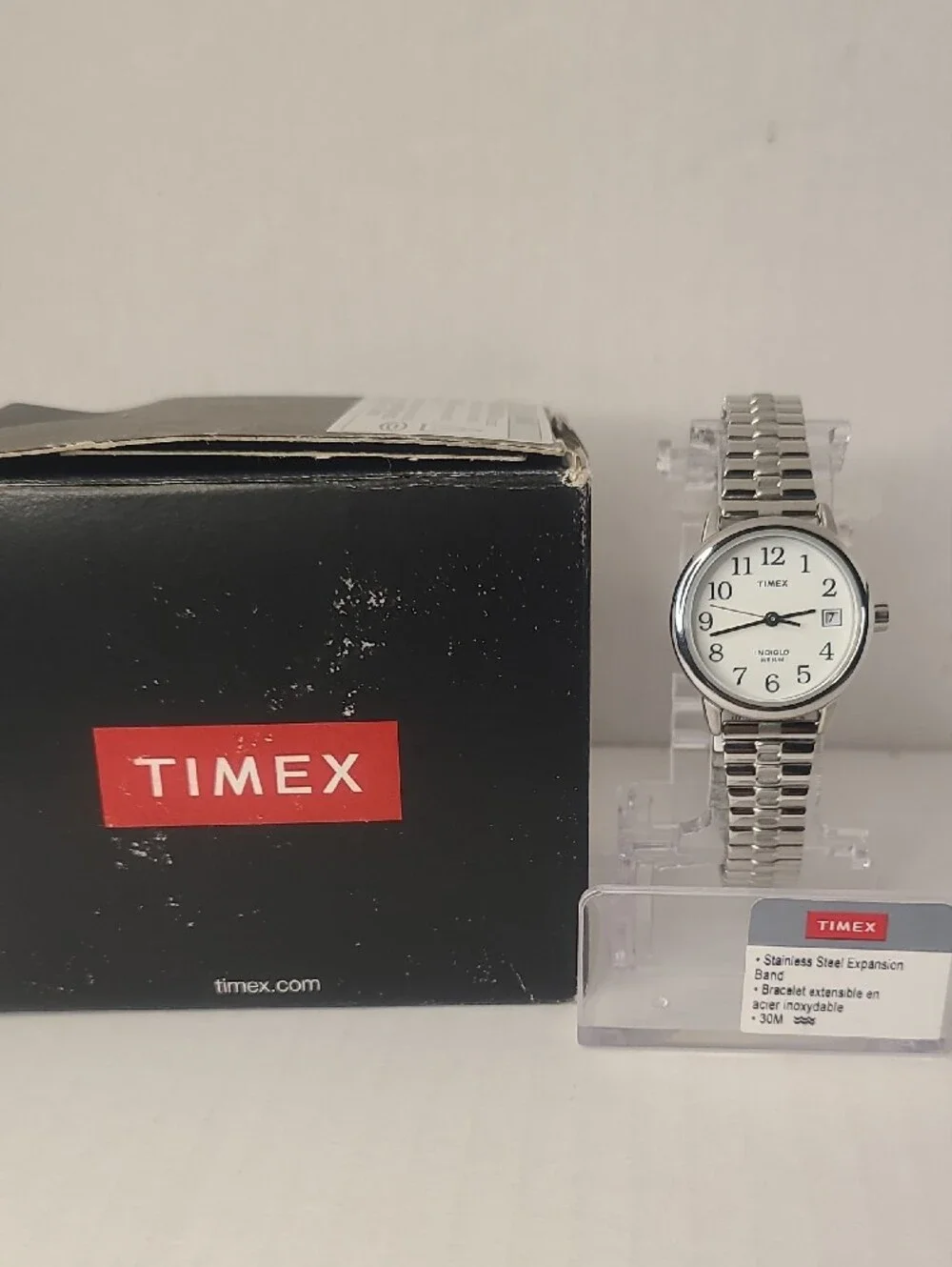 Timex numerals band date