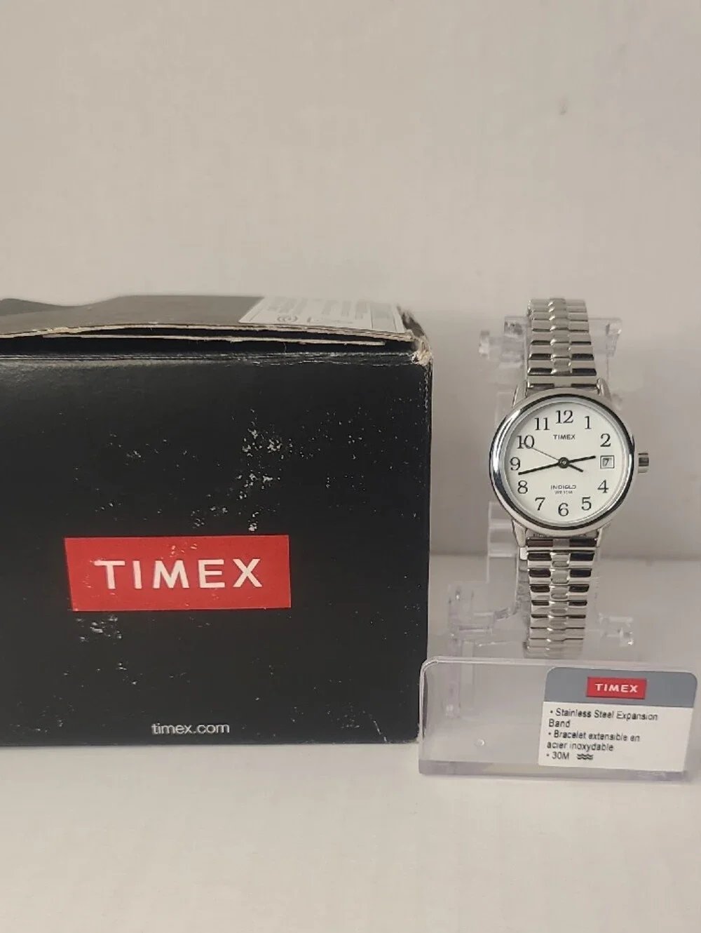 Timex watch silver