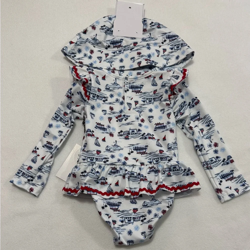 Sperry charming rashguard