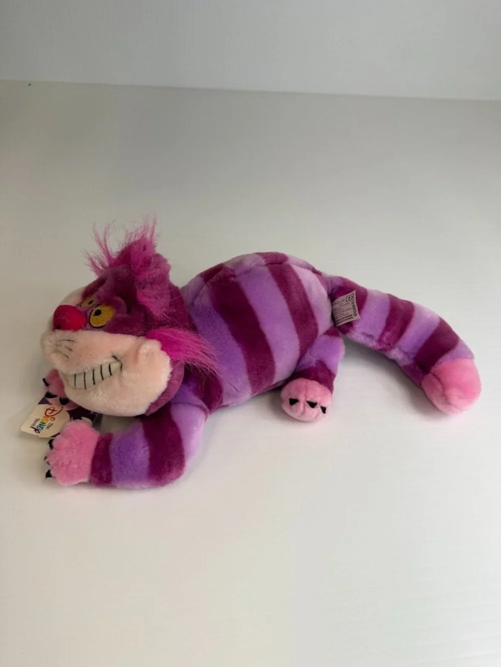 Disney Store Cheshire Cat Smile Plush Stuffed Toy Collect Work Party Core Ne