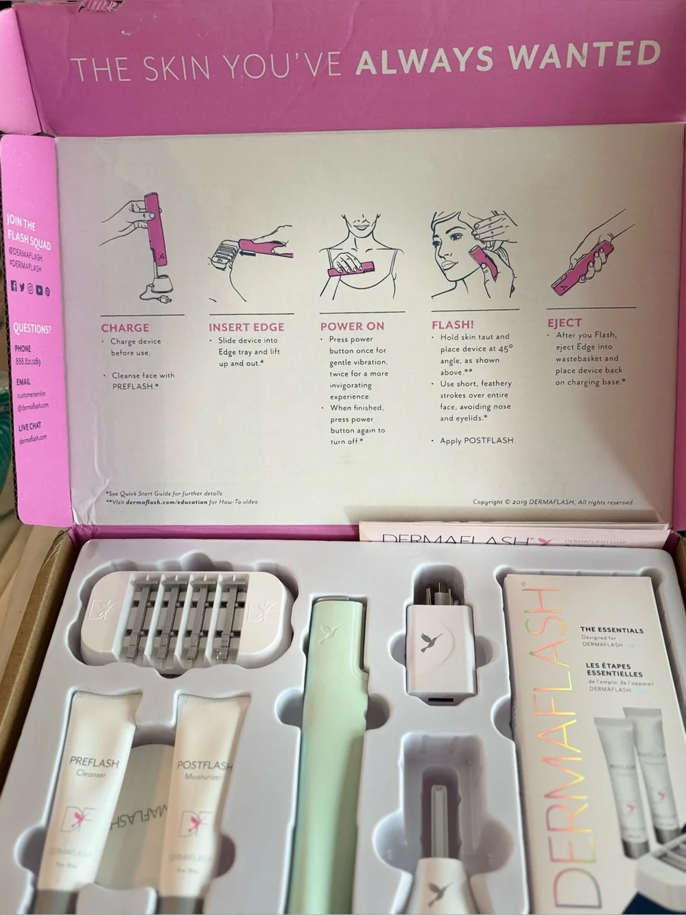 Dermaflash brand new