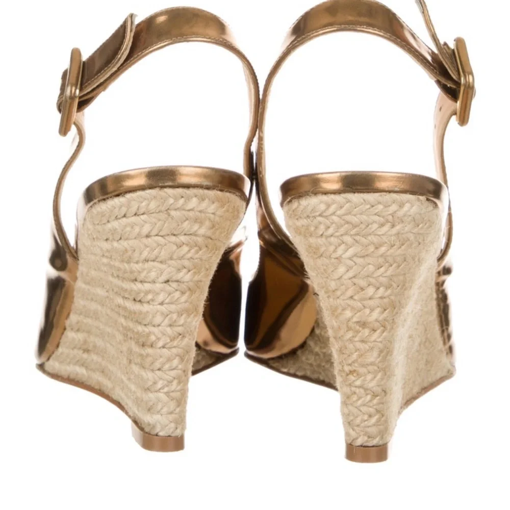 Christian Louboutin shiny metallic