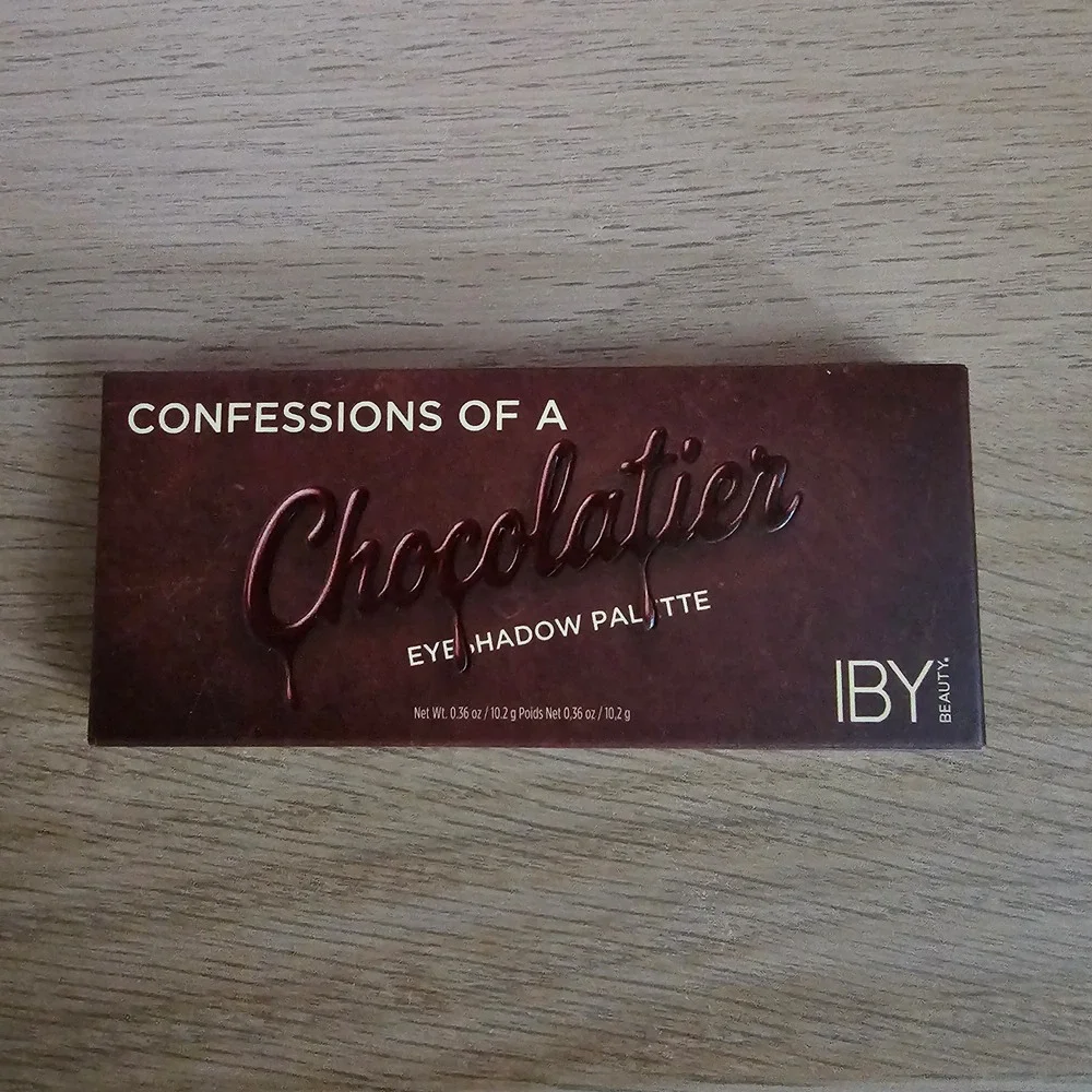 IBY Beauty Eyeshadow Palette 0.36oz Brown Neutral Chocolatier Aesthetic‎