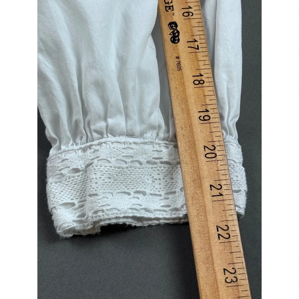 Zara white cotton