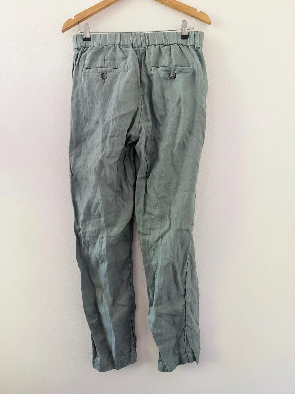 Blue Coast Yachting Linen Pants - Light Blue