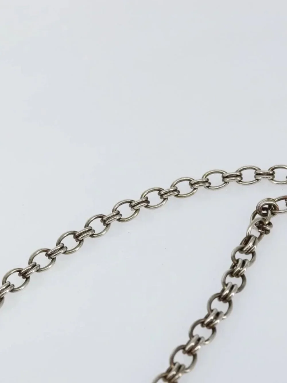 CHANEL COCO Mark Chain Shoulder Bag Lamb Skin Vintage Black CC Auth 146795