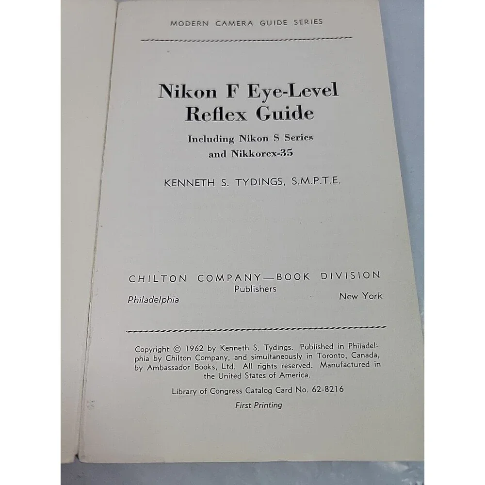 Nikon tydings first corner