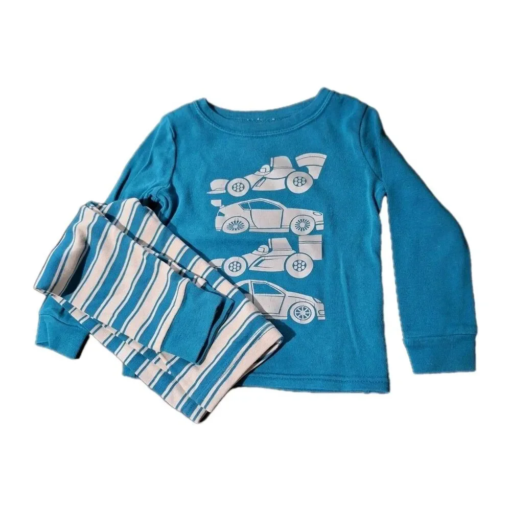 Boys 24 Months 3 1/2 Sets Pajamas Minecraft Peanuts Racecars Firetruck Lot