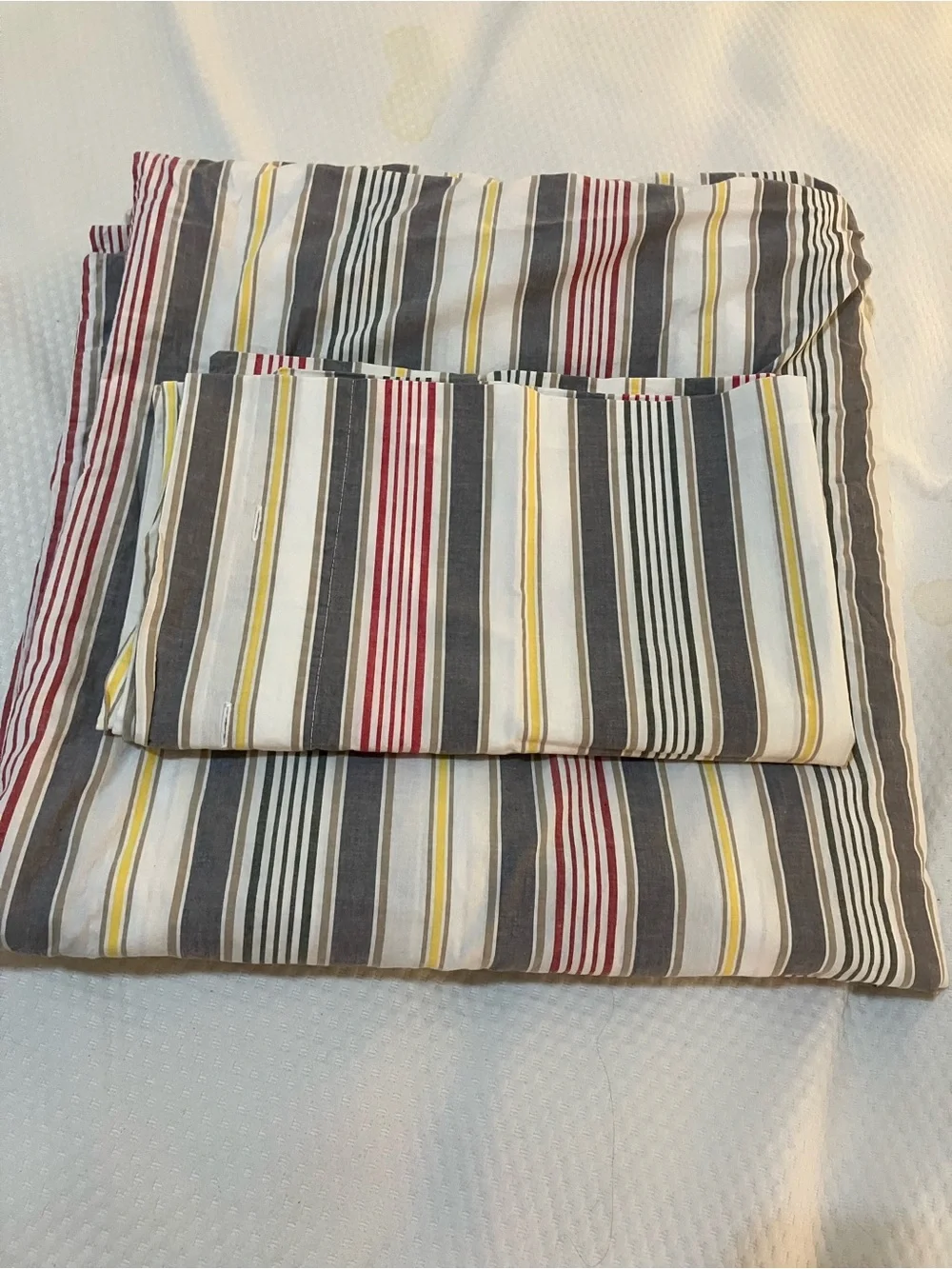 IKEA striped duvet