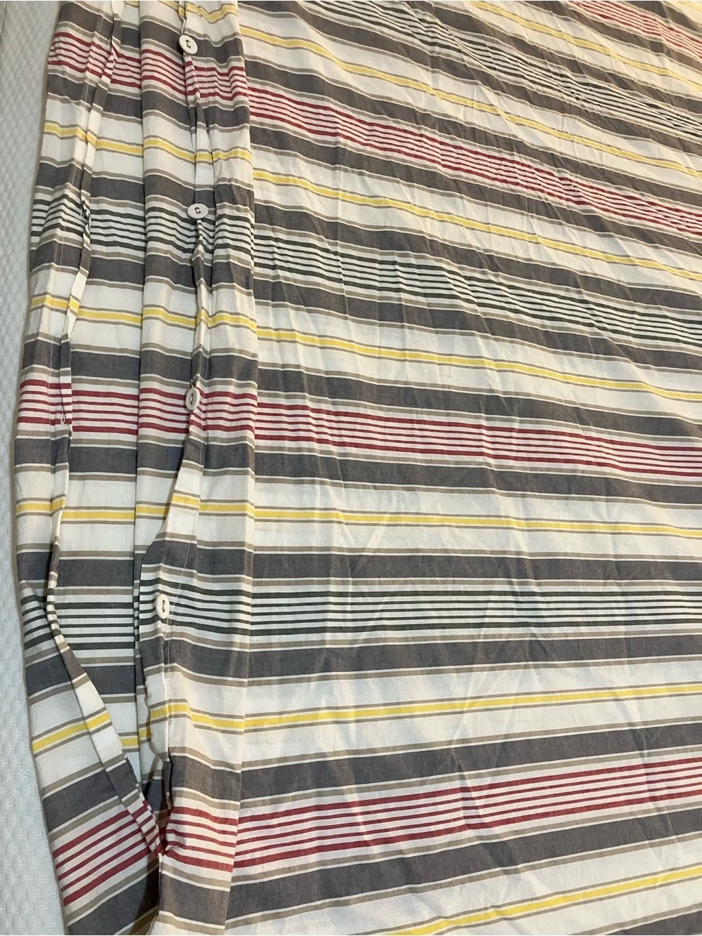 IKEA striped duvet