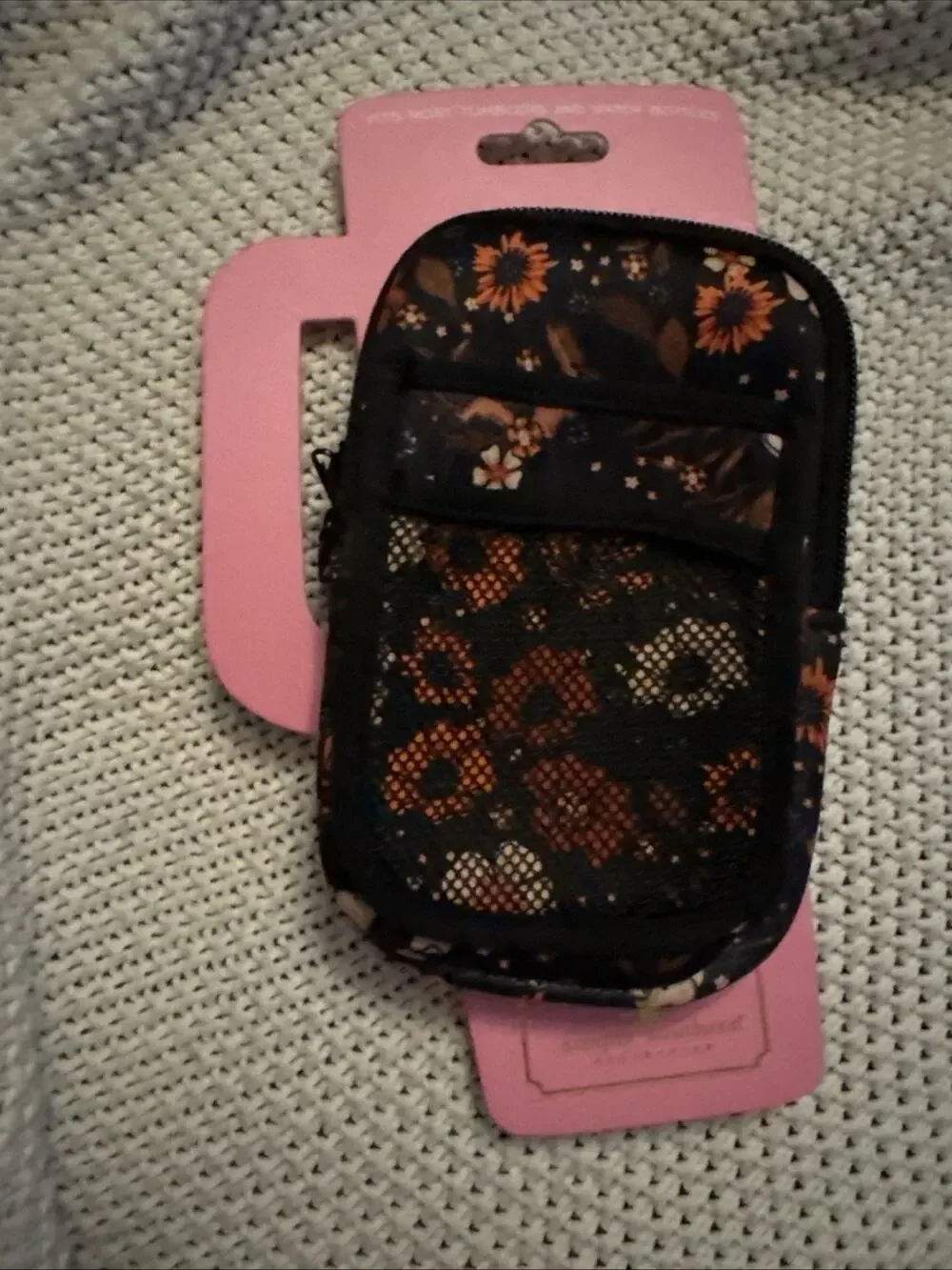 The Tumbler Pouch, Simply Southern, Wallet/ Phone Holder , NEW, Zipper Floral