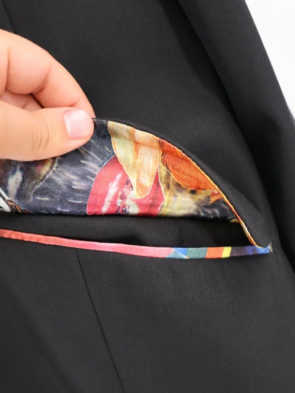 Volcom tuxedo Blazer Mens Large  One Button Animals Printed Lined sport coat