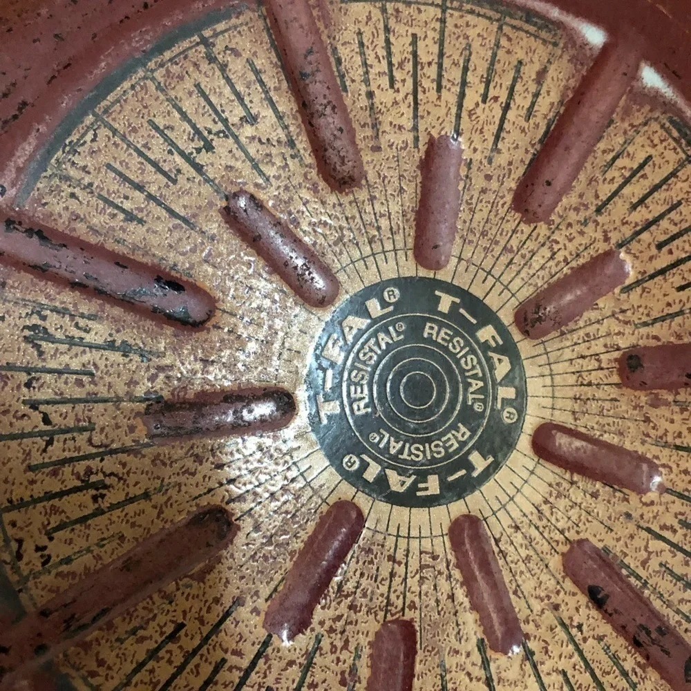 Vintage Signature T-FAL RESISTAL Sauté/Fry‎ Pan with Lid