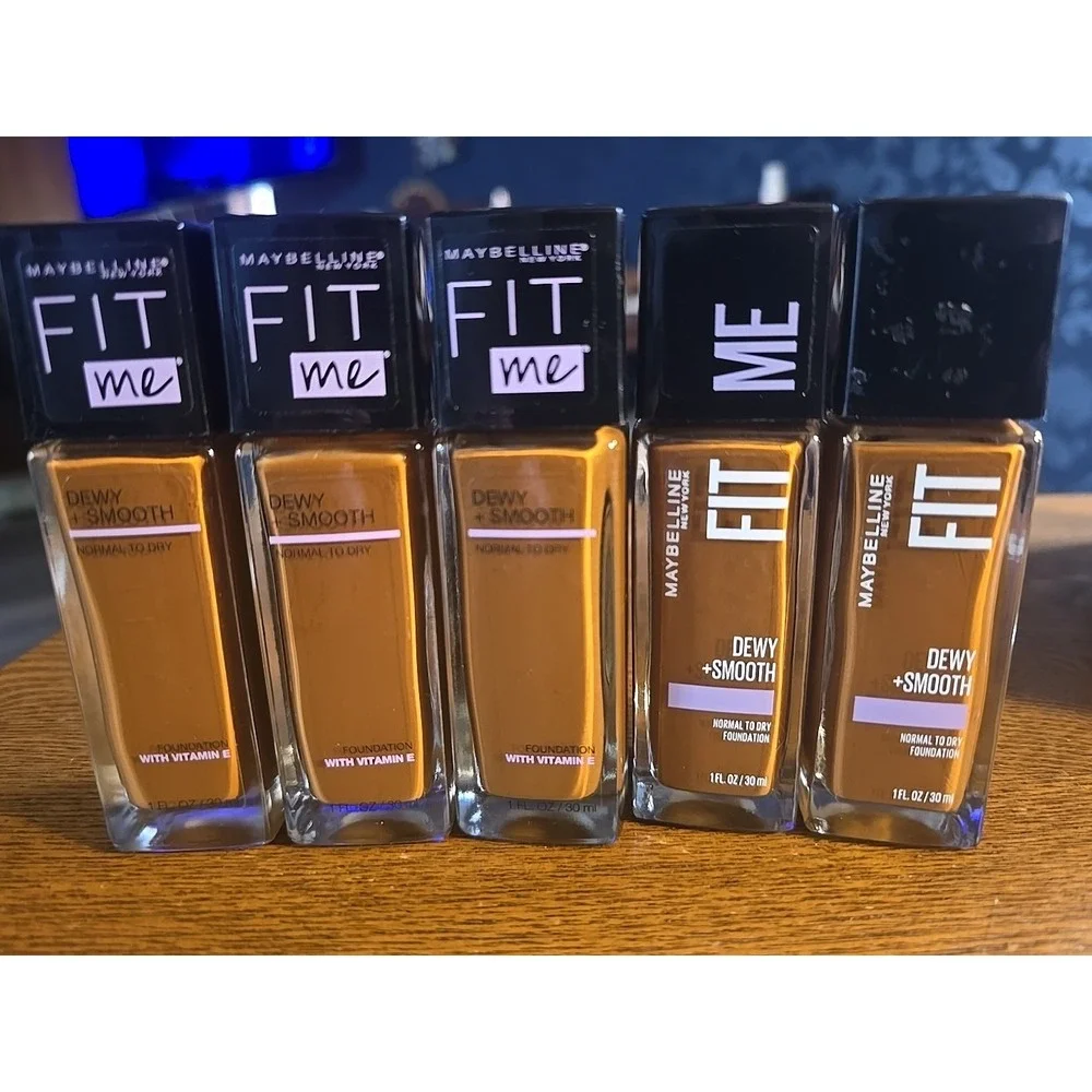 X5‎ Maybelline Fit Me Dewy + Smooth Foundation, 360 Mocha