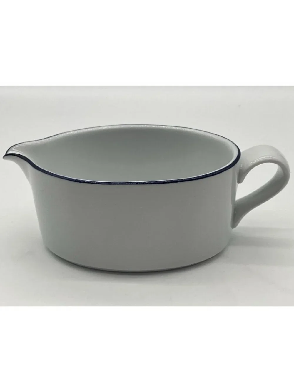 Dansk Bistro VTG Christianshaven White Gravy Boat and Underplate Set   Portugal