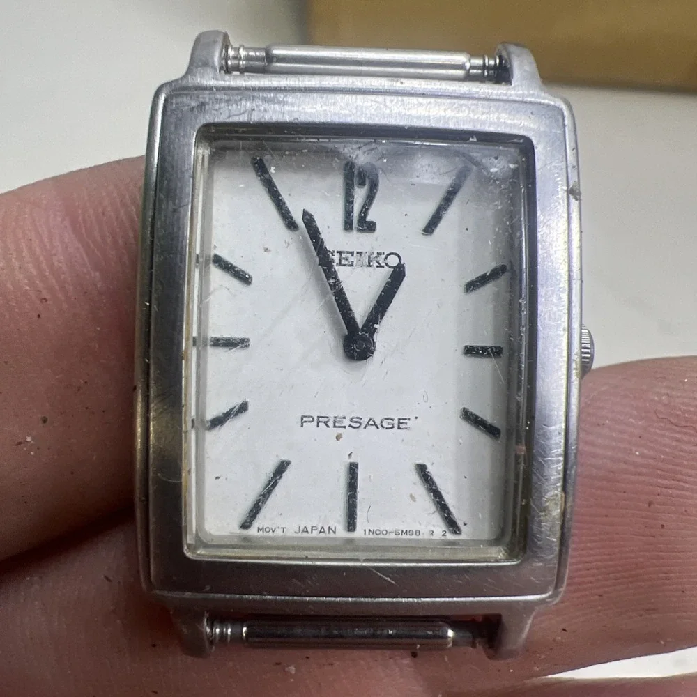 Seiko‎ Presage Ladies Silver Tone Quartz Watch 1N00-6S30 Parts
