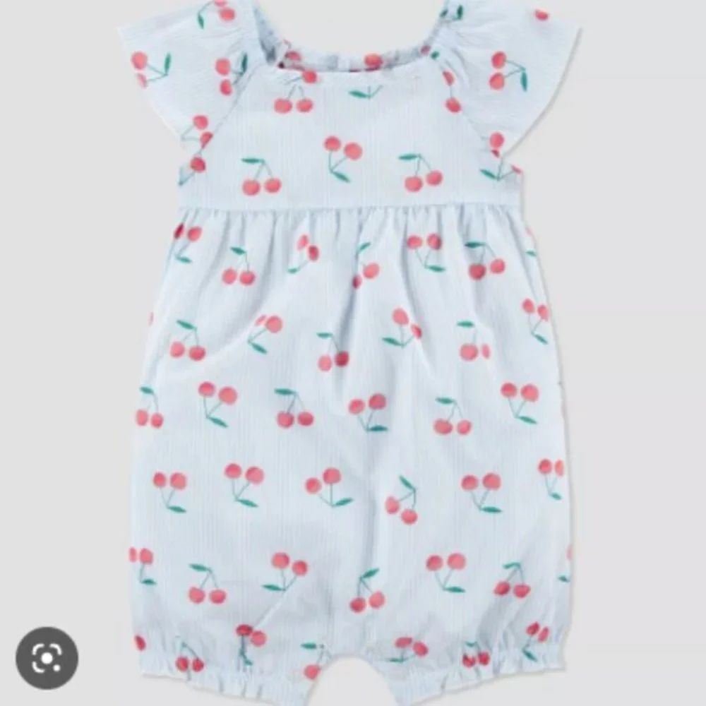 Baby Girls Cherries Romper Just One‎ You