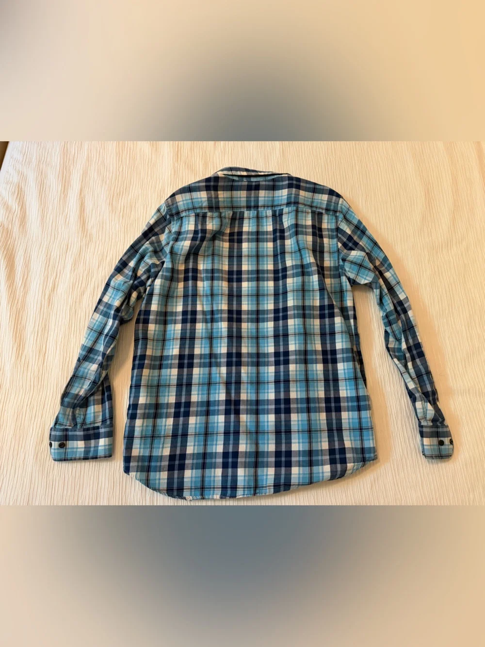 Banana Republic soft plaid
