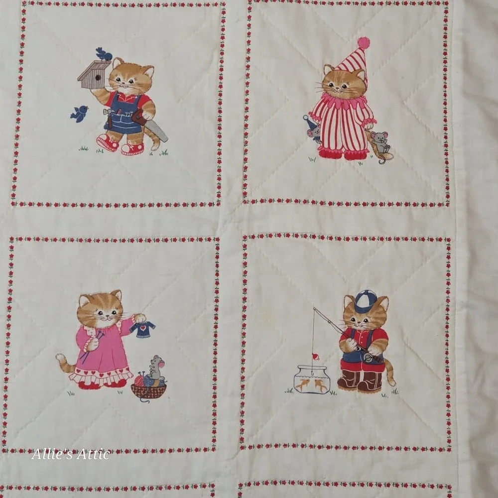 Handmade vintage cat
