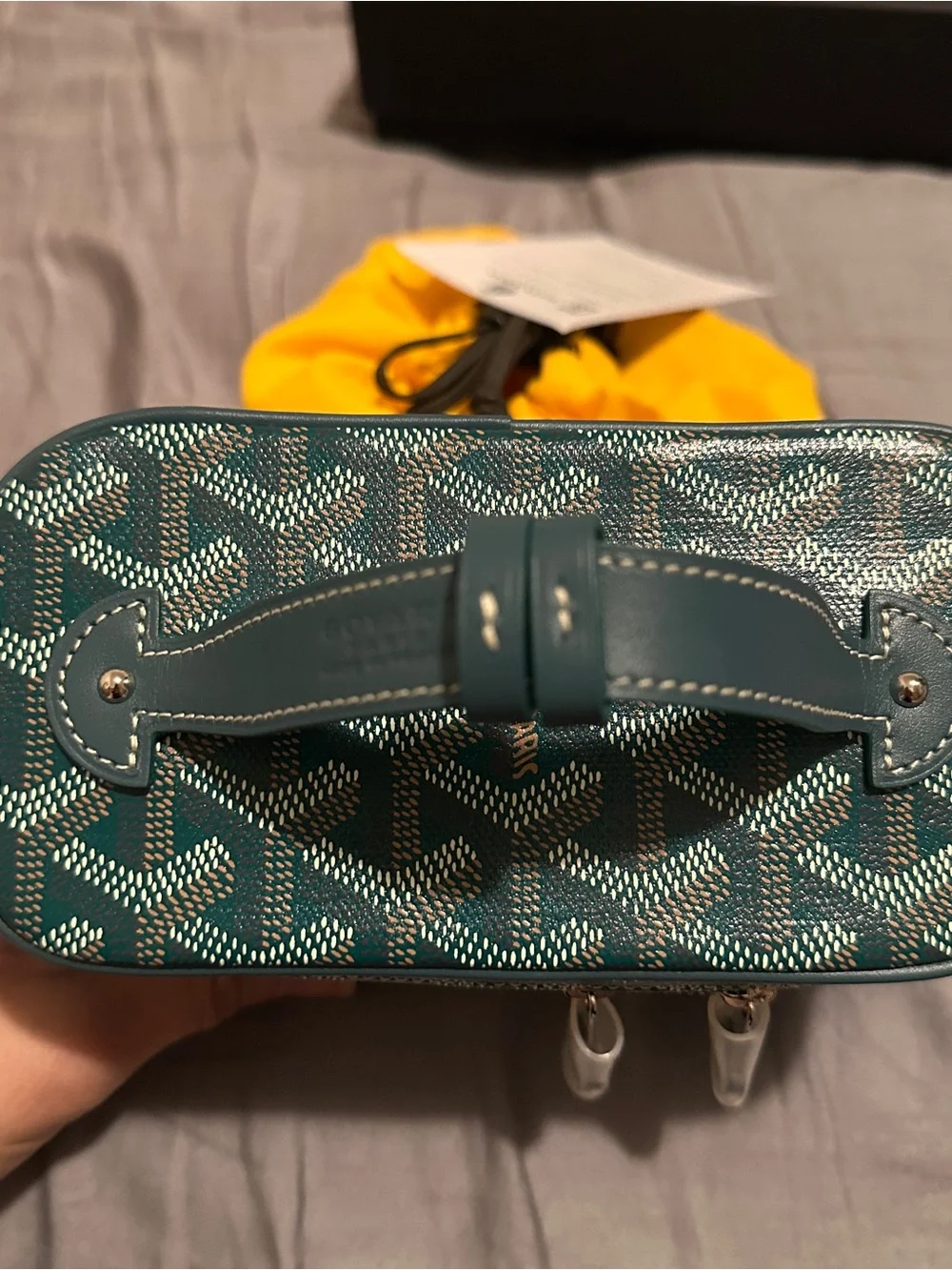 Goyard structured vanity
