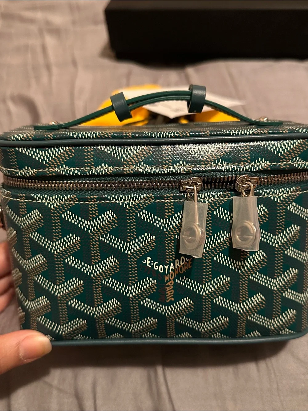 Goyard structured vanity
