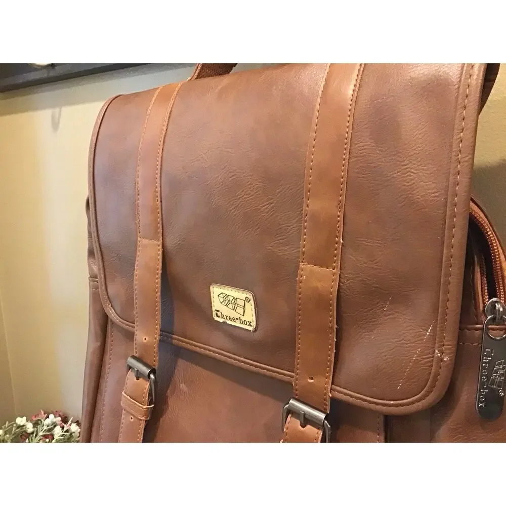 Threebox vegan leather