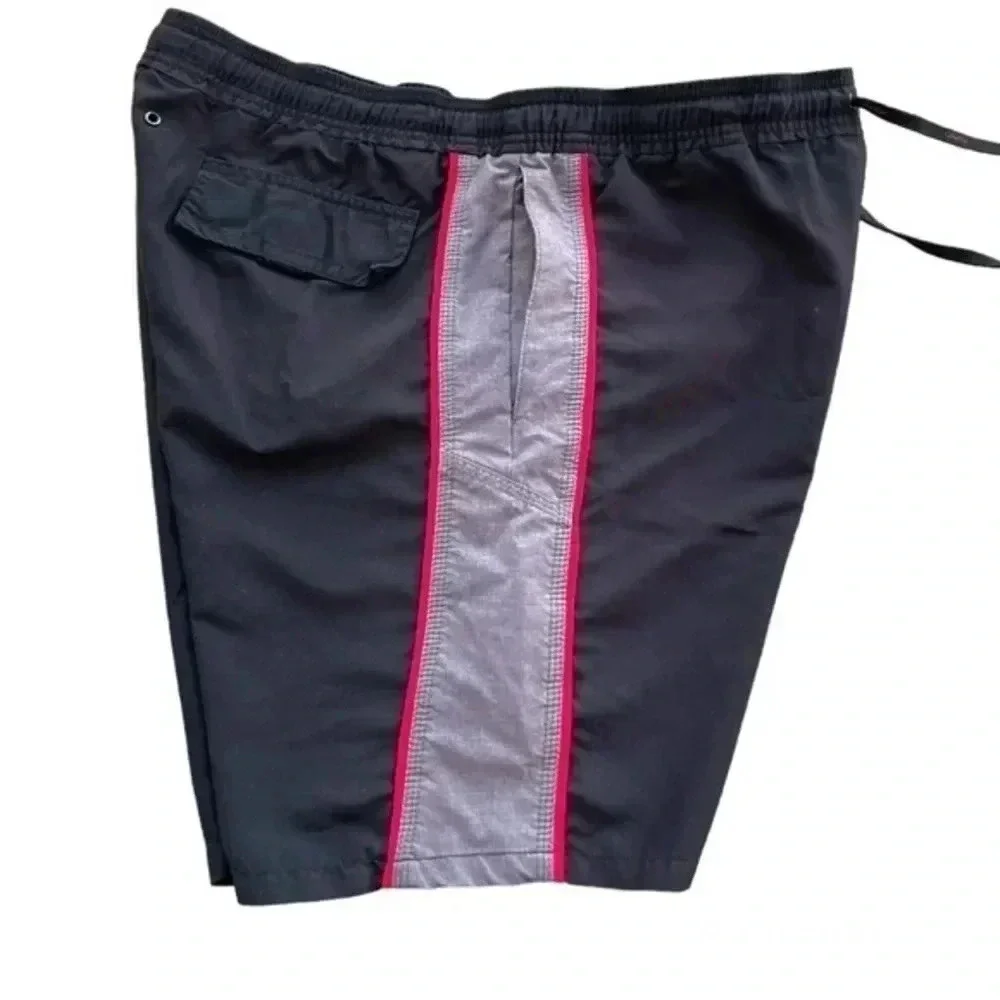 Calvin Klein men’s swimshorts black and gray size Medium EUC