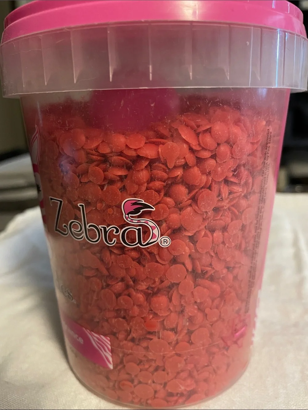 Pink Zebra scented soy