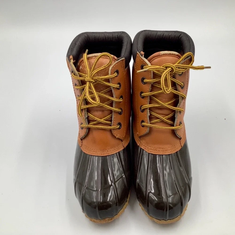 Norwester Steel Shank Winter Boots Men's‎ 5 Black Brown Corp core Trail Cabin