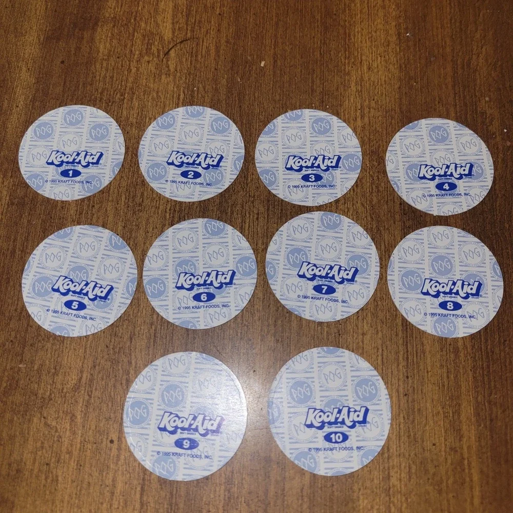 kool aid/ cookie crisp 10 holographic