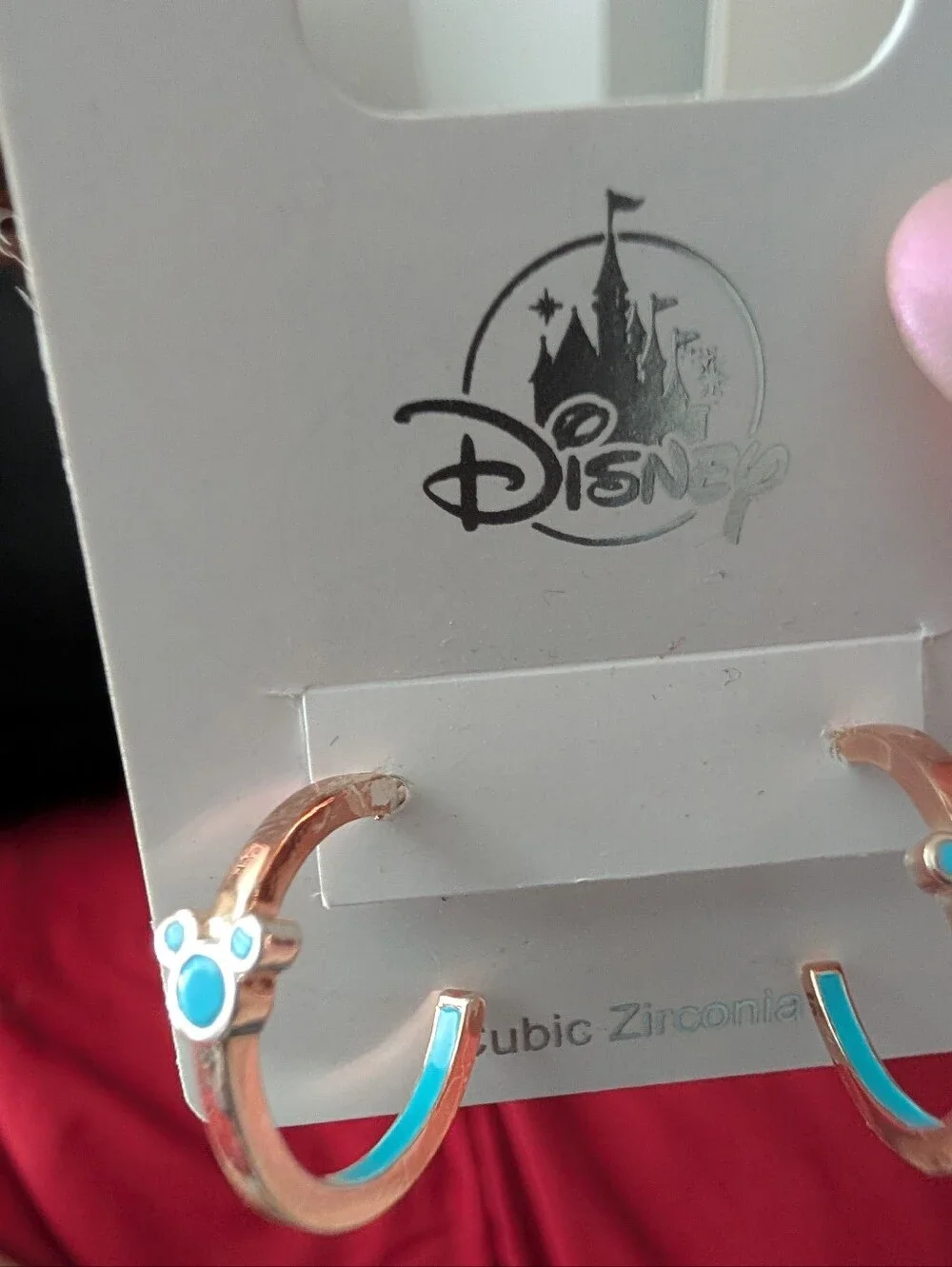 Disney hoop earrings