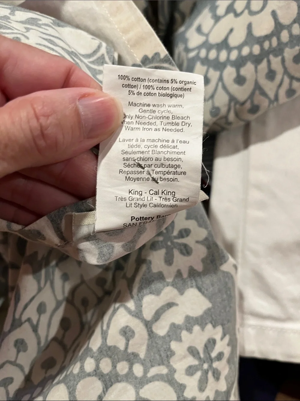 Pottery Barn made organic
