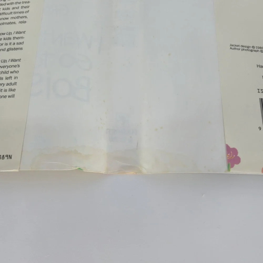 Erma Bombeck I Want To Grow Hair First Edition Hardcover DJ 1989 Cancer Book New