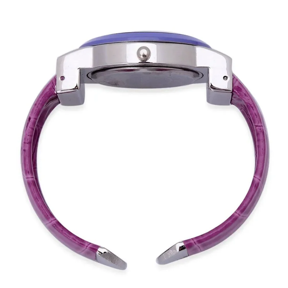 STRADA Cuff Austrian Crystal Bracelet Watch