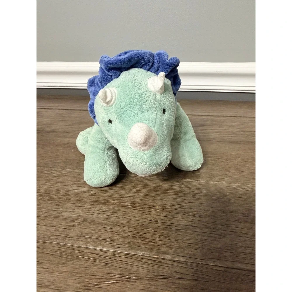 Carters Just One You‎ Mint Green Triceratops Dinosaur Plush