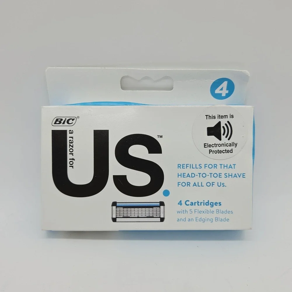 BIC US Cartridge Refills with 5 Flexible Blades 4 In The Box NEW