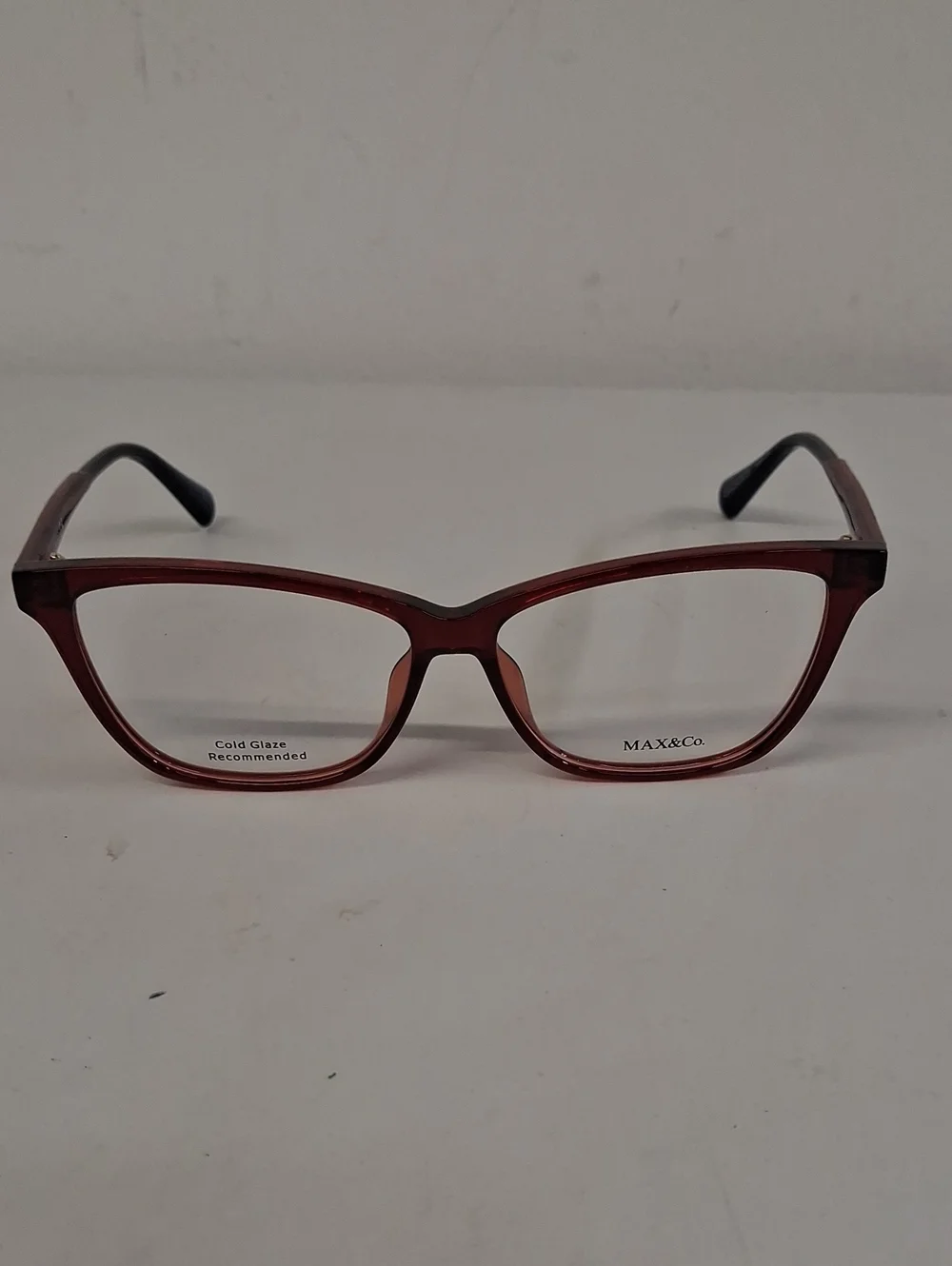 NWOT Womens Rxable Max & Co. MO5038 066 Red/Blue Eyeglass Frames