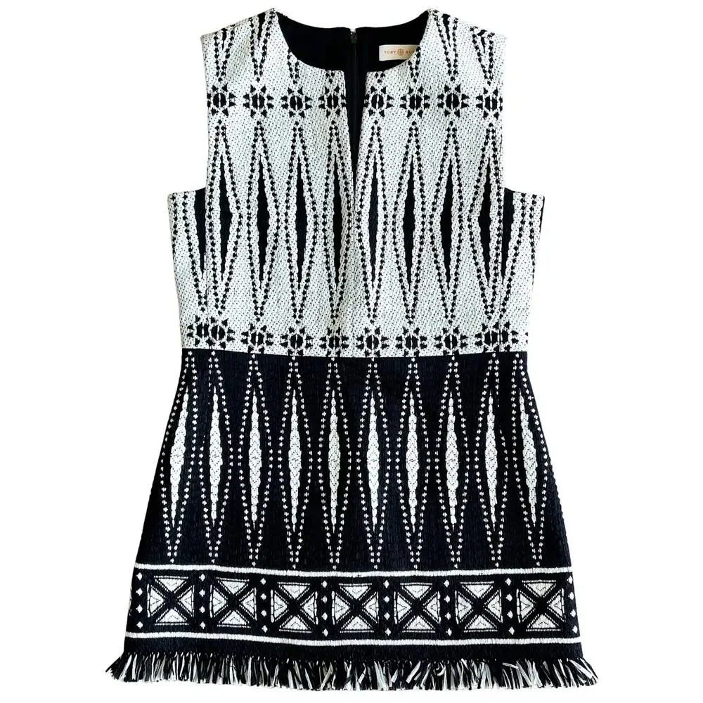 Tory Burch Savora‎ Woven Mini Dress | Spring 2015 Runway | Size 0