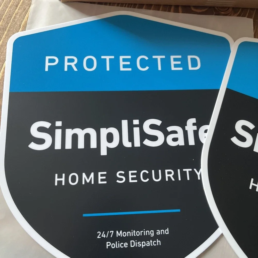 SimpliSafe yard sign