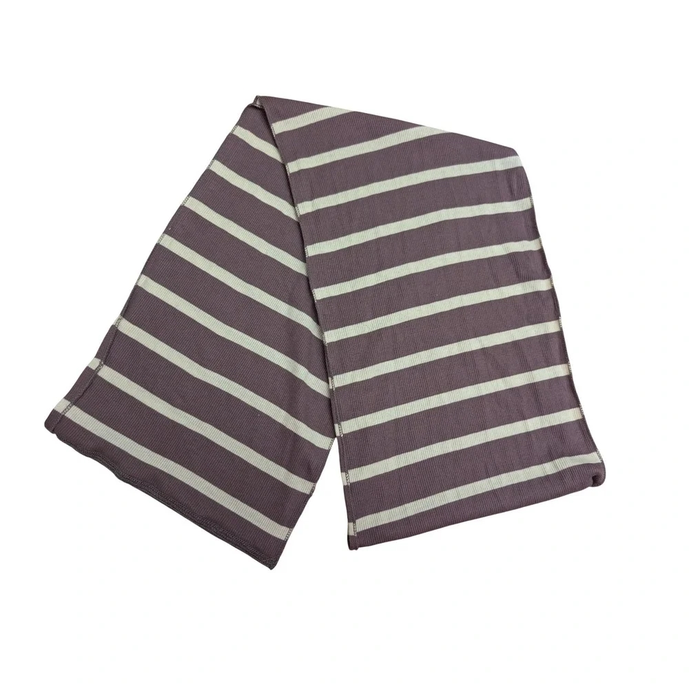 Maggie's Organics‎ Striped Infinity Scarf Ribbed Organic Cotton Sustainable